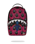 Limited Edition SQUID GAME COLLAB FRONT MAN & PINK GUARD SHARKS BACKPACK