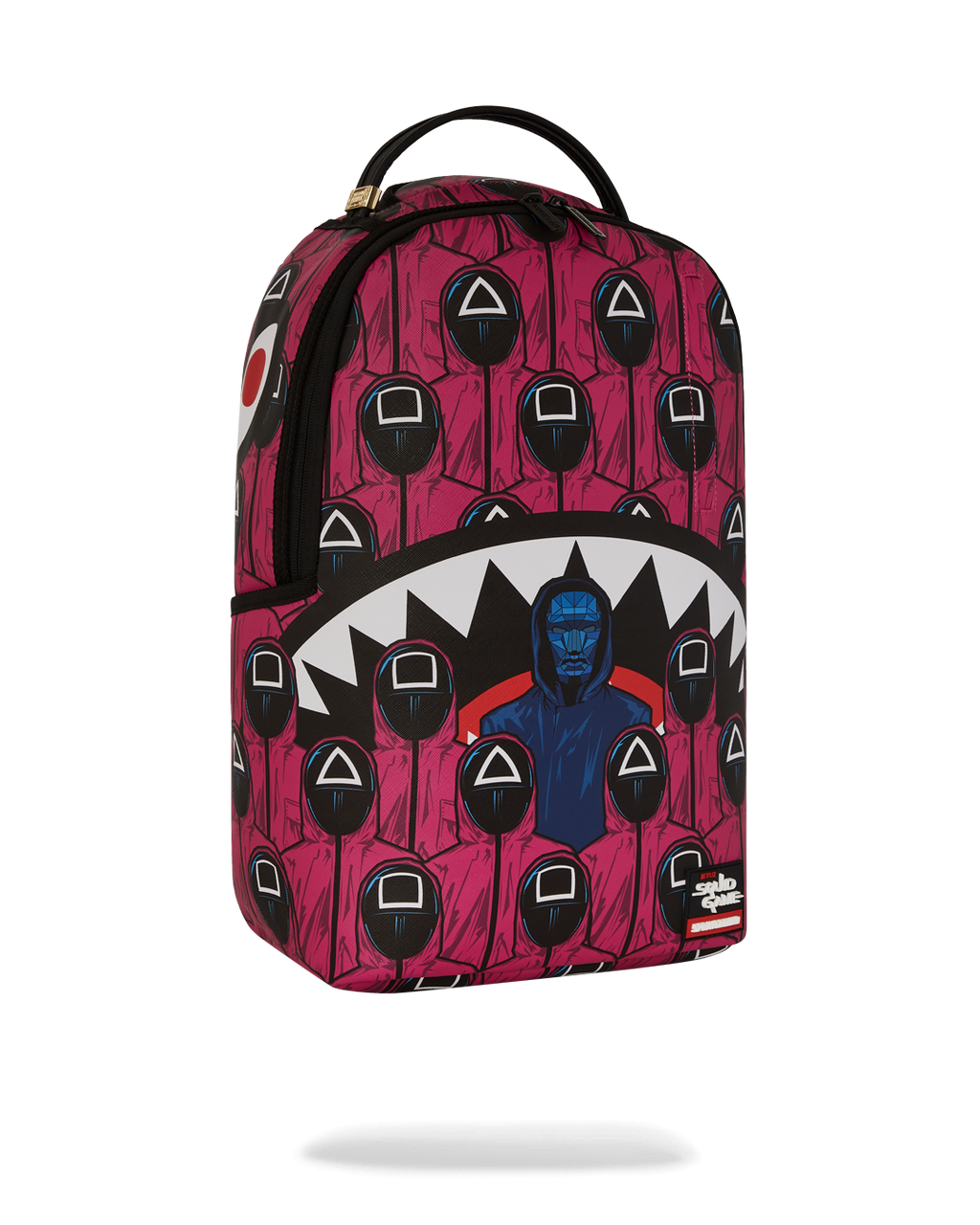 Limited Edition SQUID GAME COLLAB FRONT MAN & PINK GUARD SHARKS BACKPACK