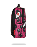Limited Edition SQUID GAME COLLAB FRONT MAN & PINK GUARD SHARKS BACKPACK
