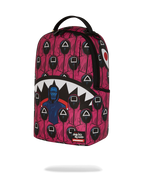 Limited Edition SQUID GAME COLLAB FRONT MAN & PINK GUARD SHARKS BACKPACK