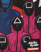 Limited Edition SQUID GAME COLLAB FRONT MAN & PINK GUARD SHARKS BACKPACK
