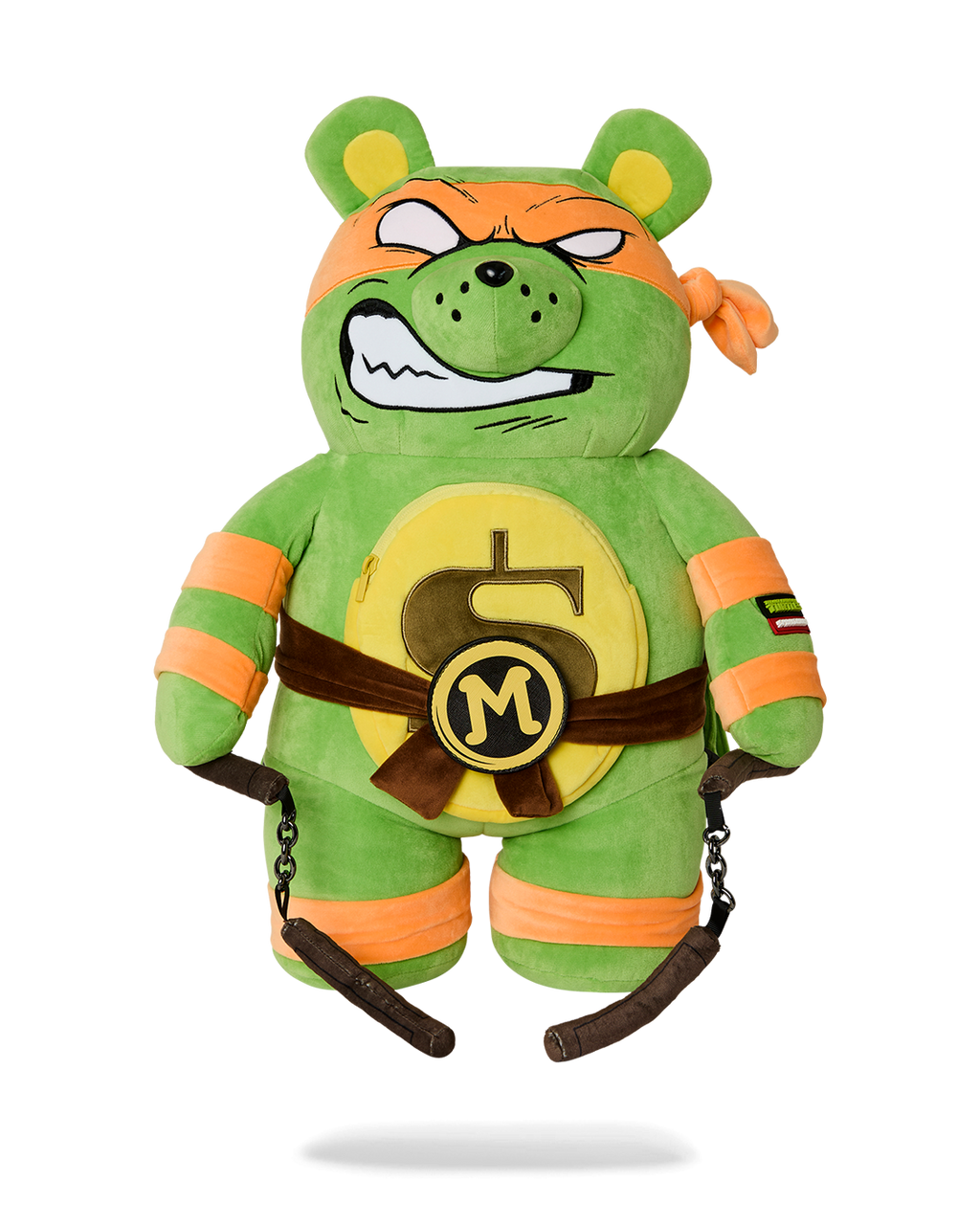 Limited Edition TMNT MICHAELANGELO MONEYBEAR BACKPACK