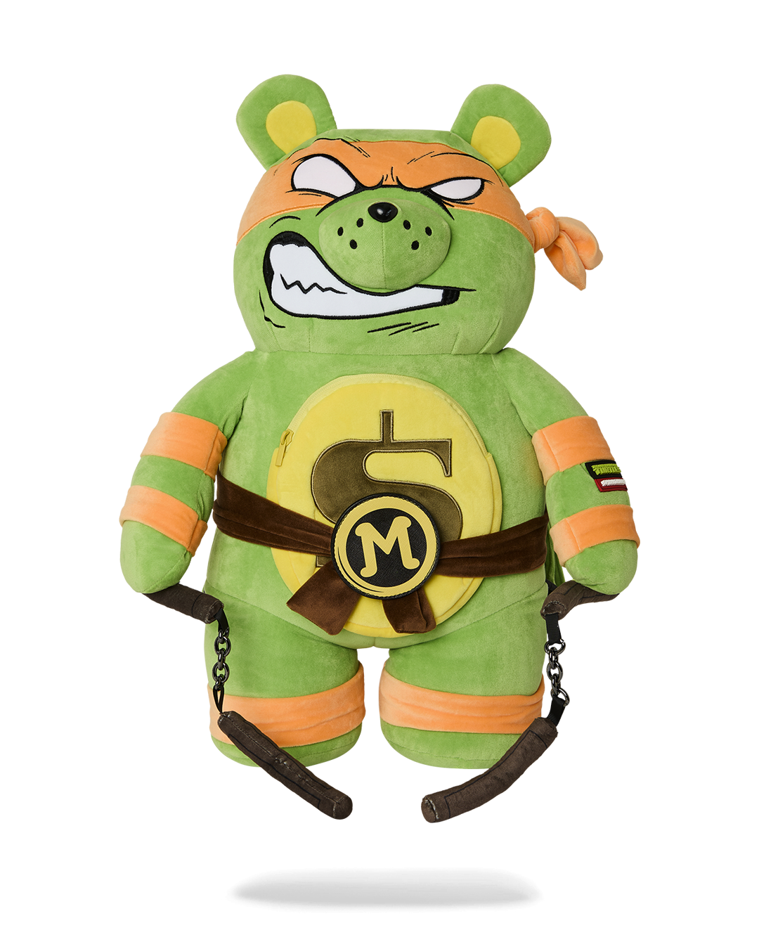 Limited Edition TMNT MICHAELANGELO MONEYBEAR BACKPACK
