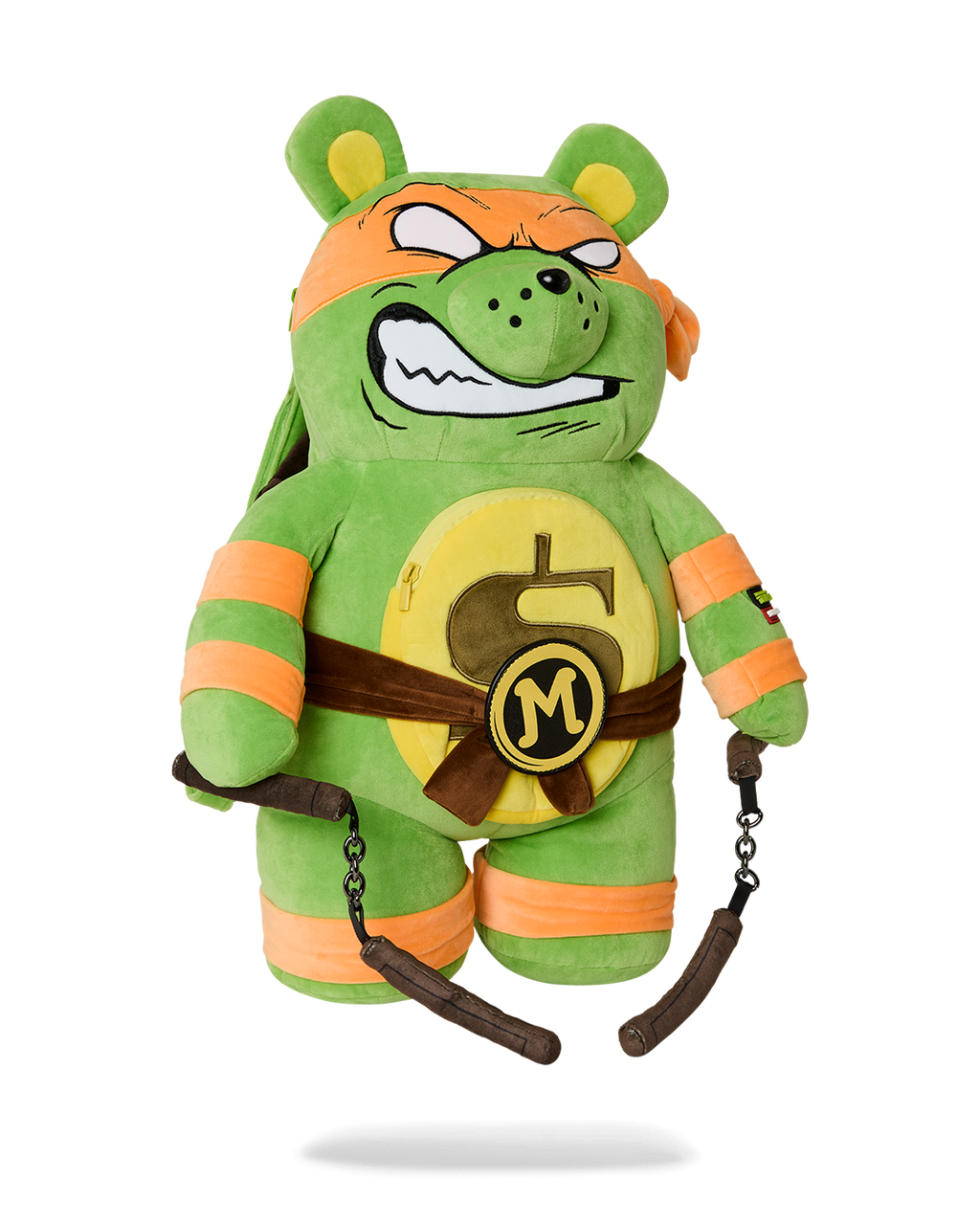 Limited Edition TMNT MICHAELANGELO MONEYBEAR BACKPACK