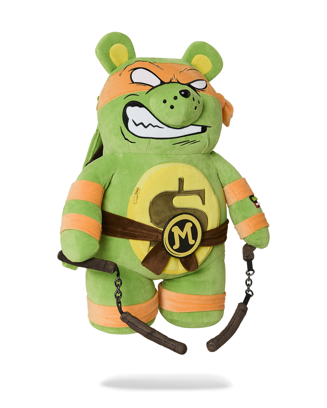 Limited Edition TMNT MICHAELANGELO MONEYBEAR BACKPACK