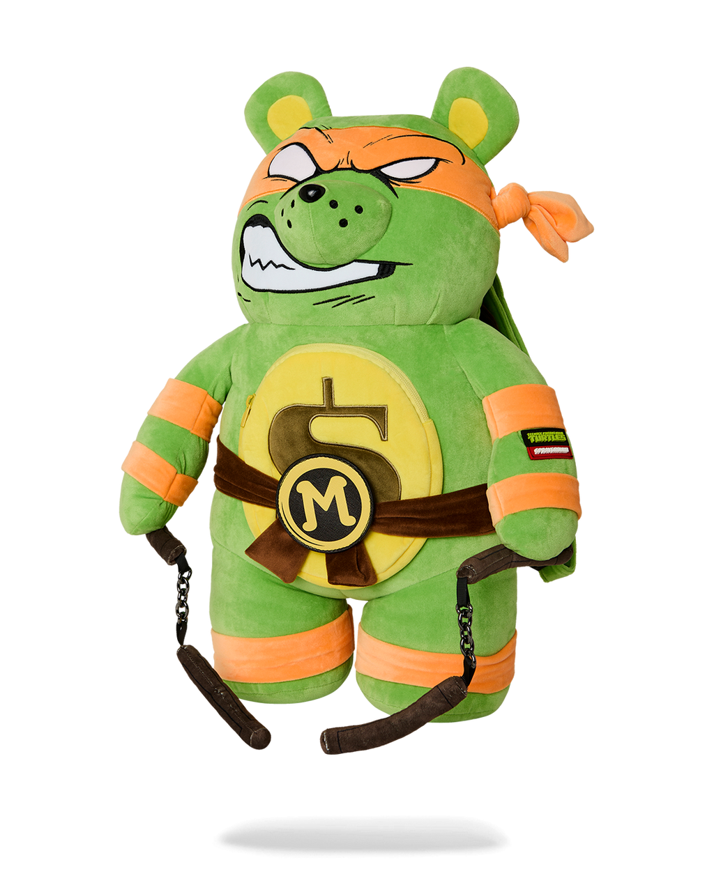 Limited Edition TMNT MICHAELANGELO MONEYBEAR BACKPACK