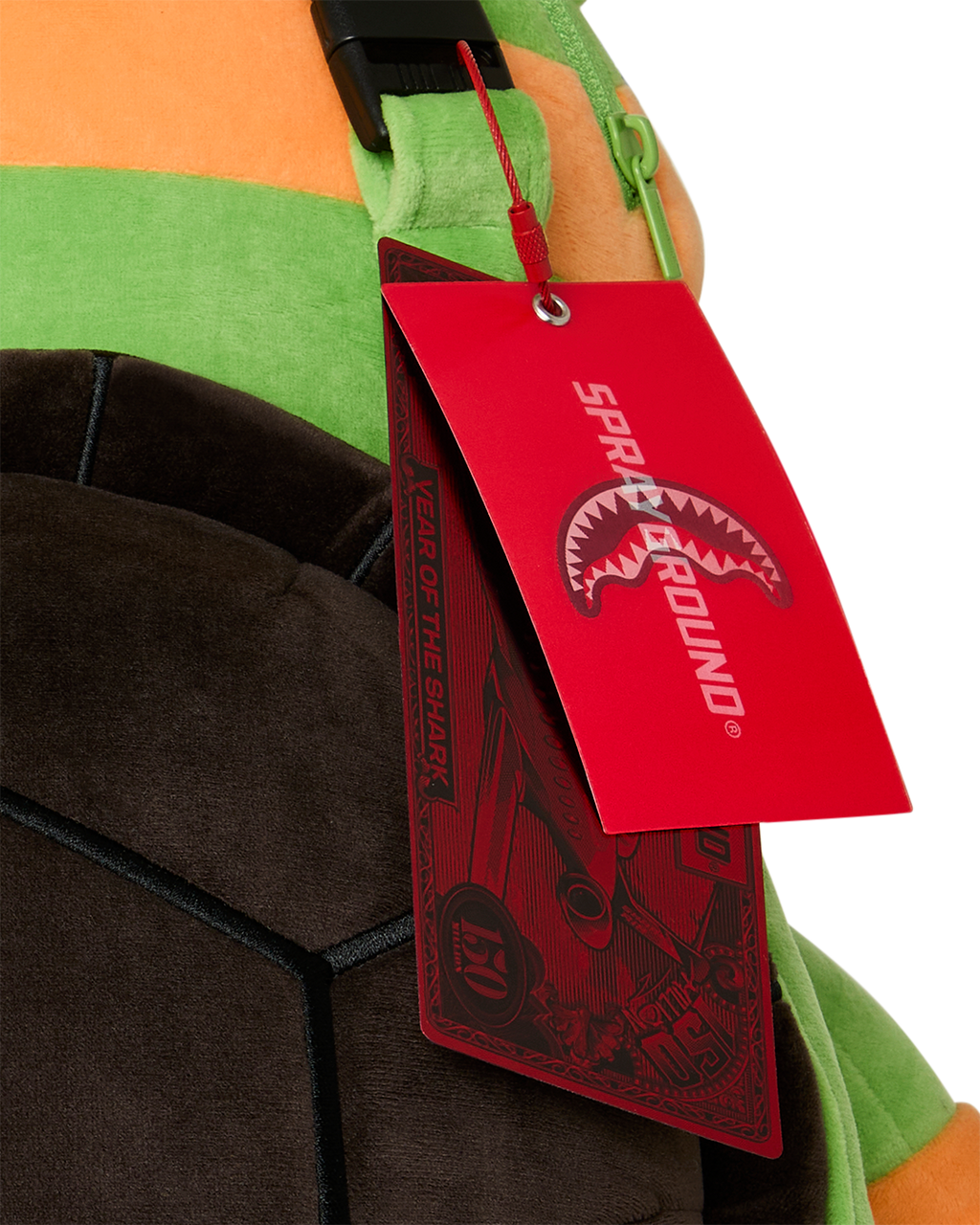 Limited Edition TMNT MICHAELANGELO MONEYBEAR BACKPACK