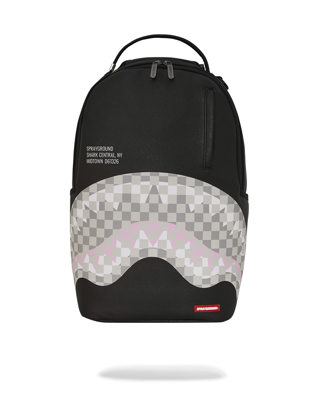 Limited Edition SHARK CENTRAL CREAM BLACK CHECK BACKPACK