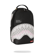 Limited Edition SHARK CENTRAL CREAM BLACK CHECK BACKPACK