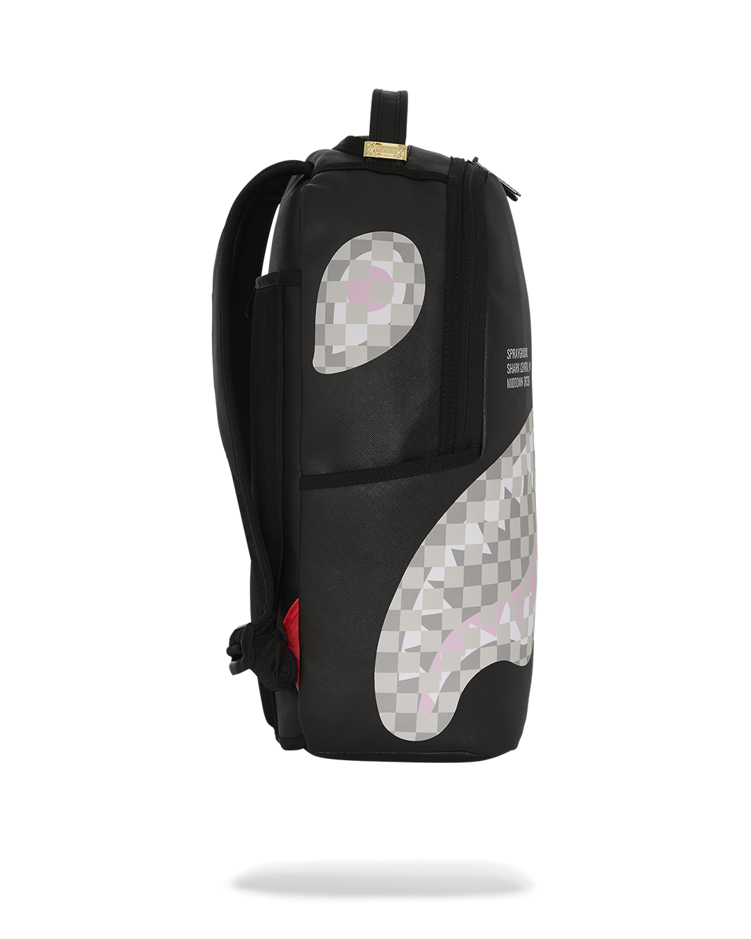 Limited Edition SHARK CENTRAL CREAM BLACK CHECK BACKPACK