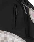 Limited Edition SHARK CENTRAL CREAM BLACK CHECK BACKPACK