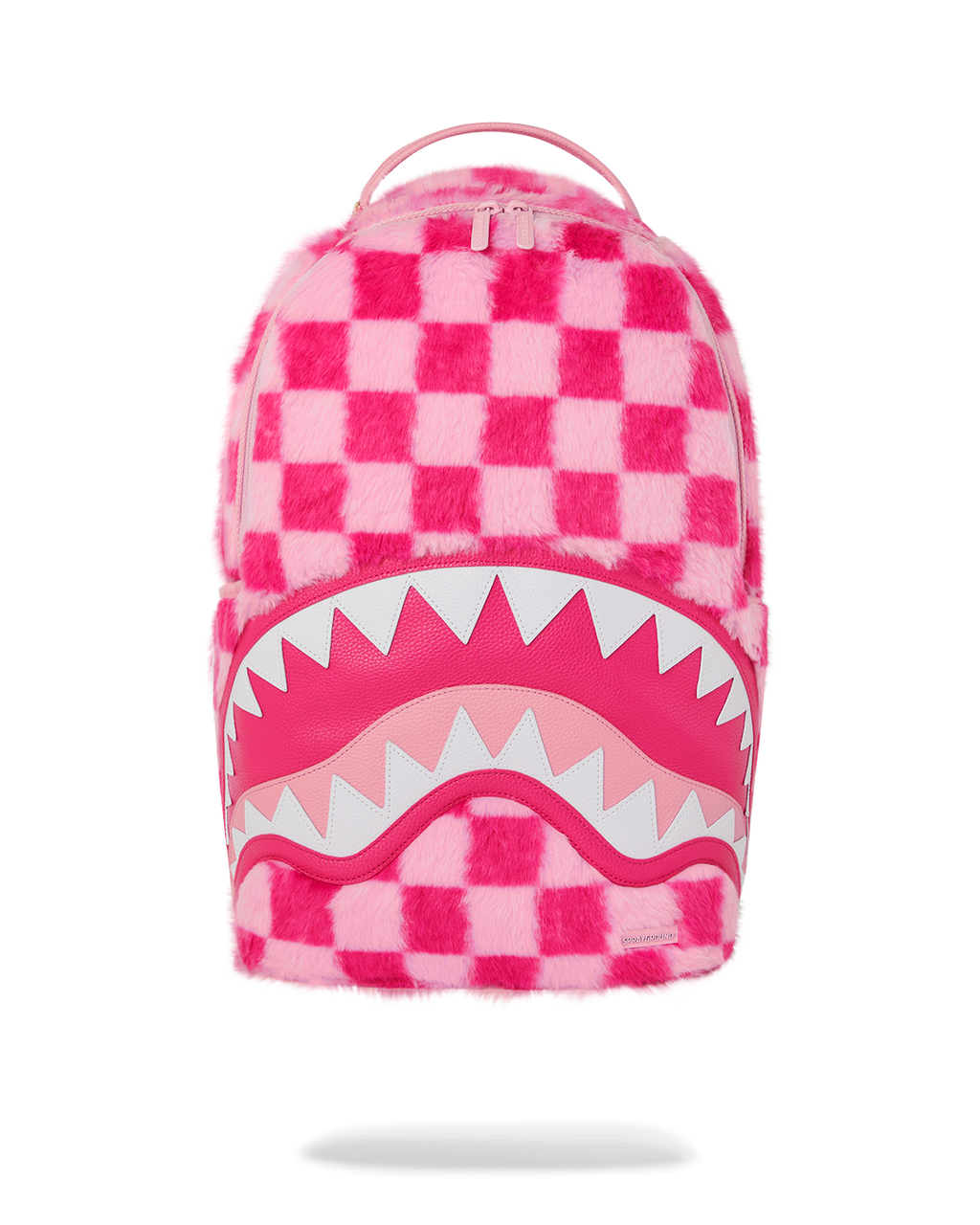 Limited Edition FURZILLA SHARK PINK CHECK BACKPACK