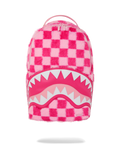 Limited Edition FURZILLA SHARK PINK CHECK BACKPACK