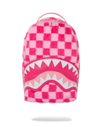 Limited Edition FURZILLA SHARK PINK CHECK BACKPACK