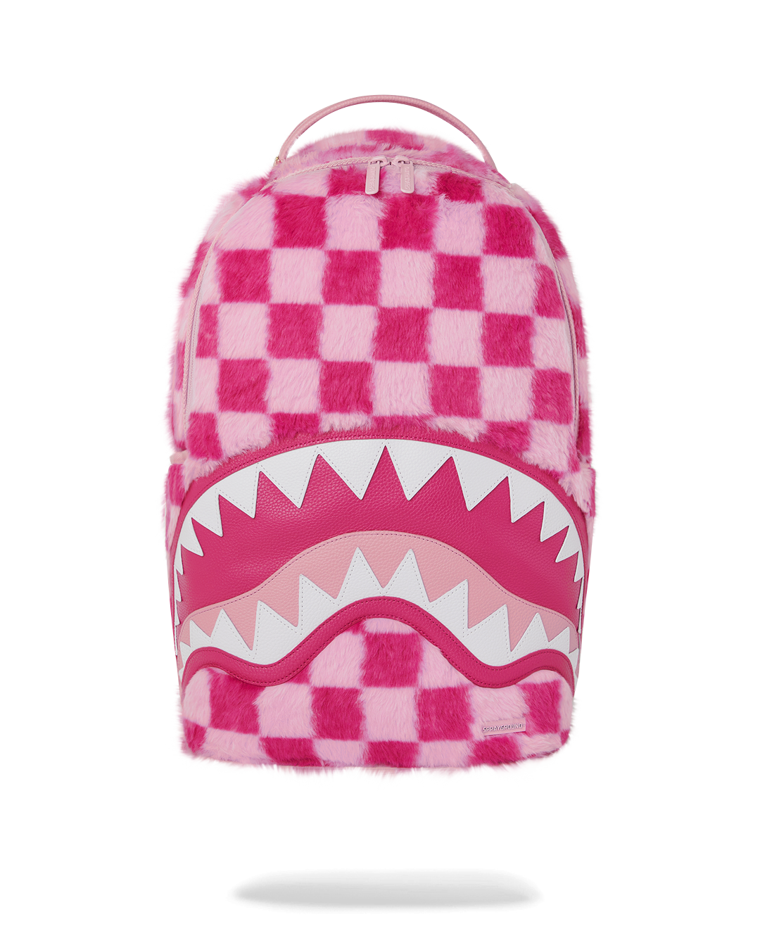 Limited Edition FURZILLA SHARK PINK CHECK BACKPACK