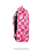 Limited Edition FURZILLA SHARK PINK CHECK BACKPACK