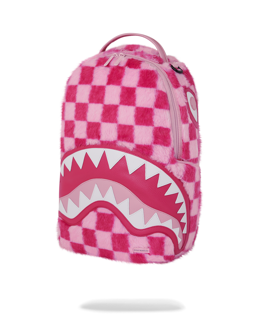 Limited Edition FURZILLA SHARK PINK CHECK BACKPACK