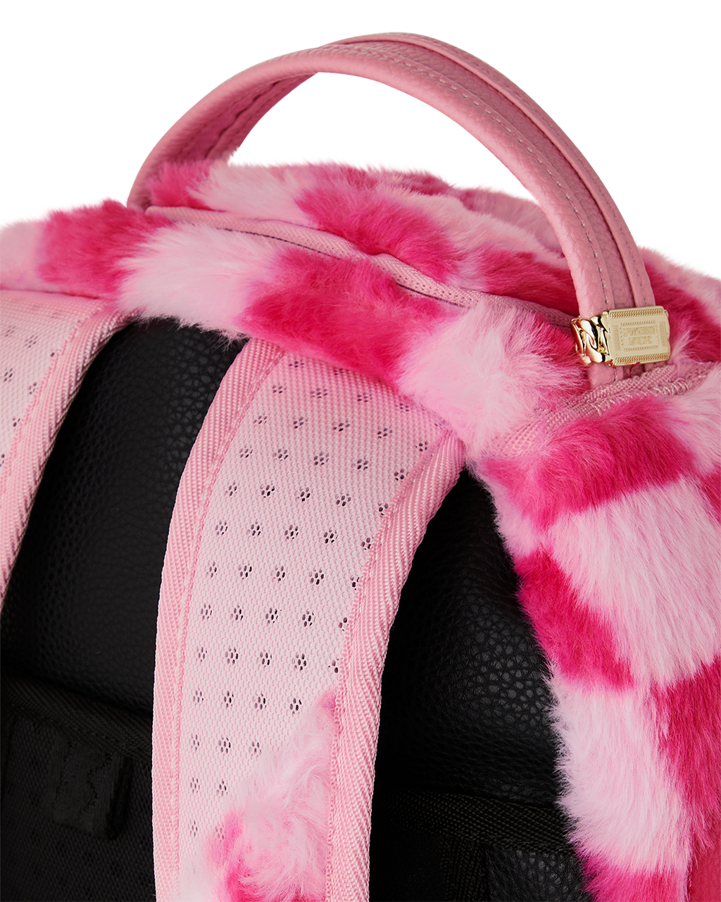 Limited Edition FURZILLA SHARK PINK CHECK BACKPACK