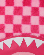 Limited Edition FURZILLA SHARK PINK CHECK BACKPACK