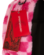 Limited Edition FURZILLA SHARK PINK CHECK BACKPACK