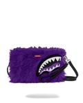 Limited Edition FURZILLA SHARK PURP CROSSOVER CLUTCH
