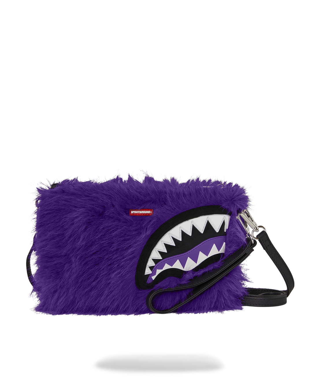Limited Edition FURZILLA SHARK PURP CROSSOVER CLUTCH