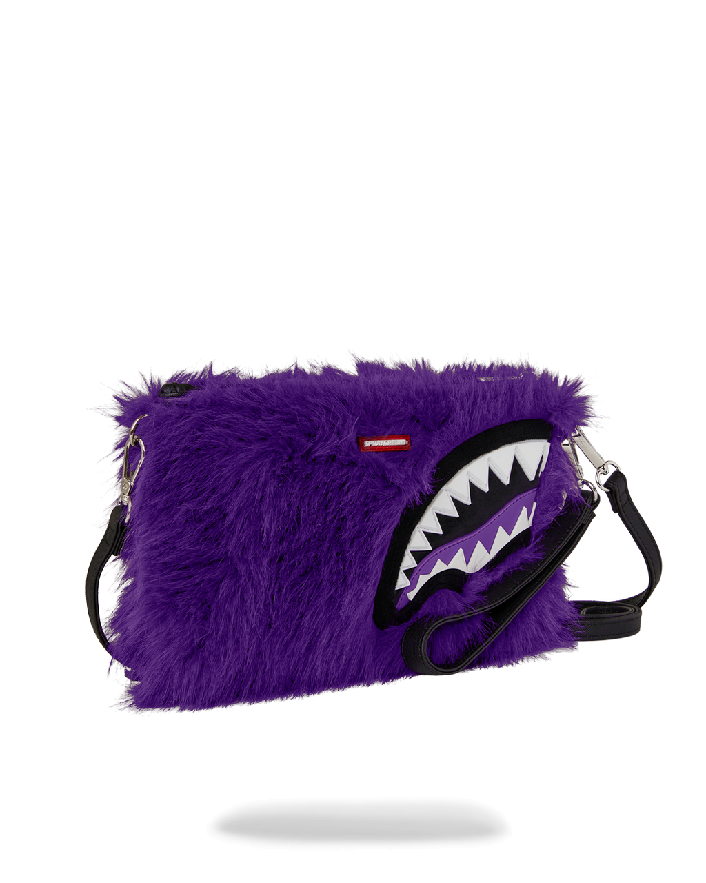 Limited Edition FURZILLA SHARK PURP CROSSOVER CLUTCH