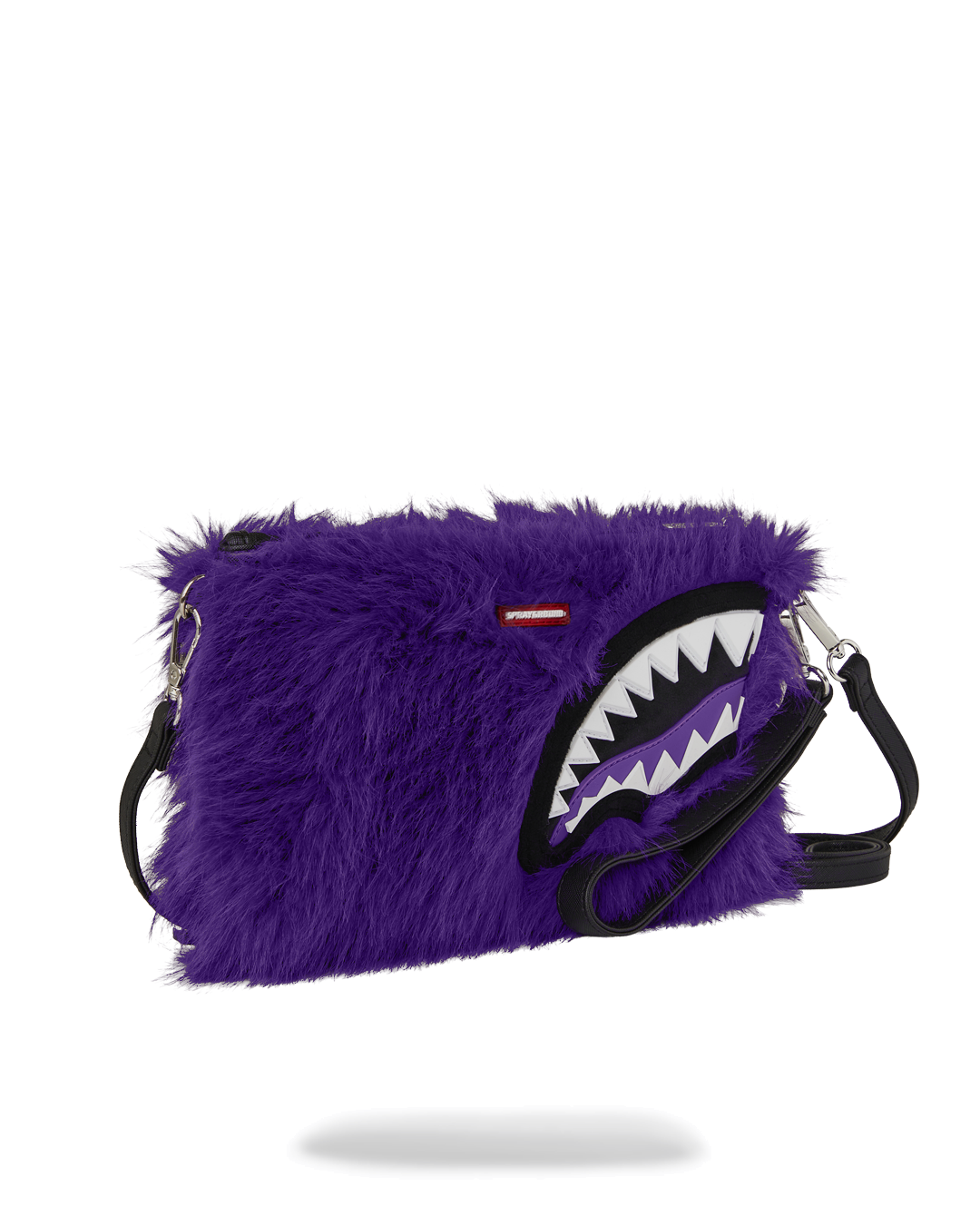 Limited Edition FURZILLA SHARK PURP CROSSOVER CLUTCH