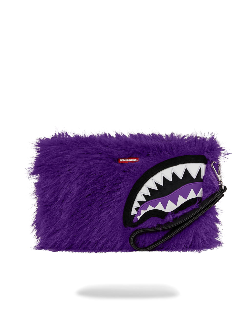 Limited Edition FURZILLA SHARK PURP CROSSOVER CLUTCH
