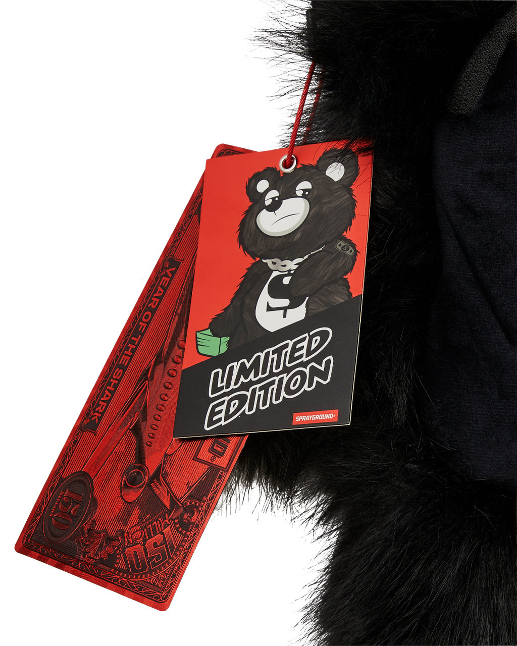 Limited Edition FURZILLA SHARK NIGHT BEAR CUB CROSSBODY