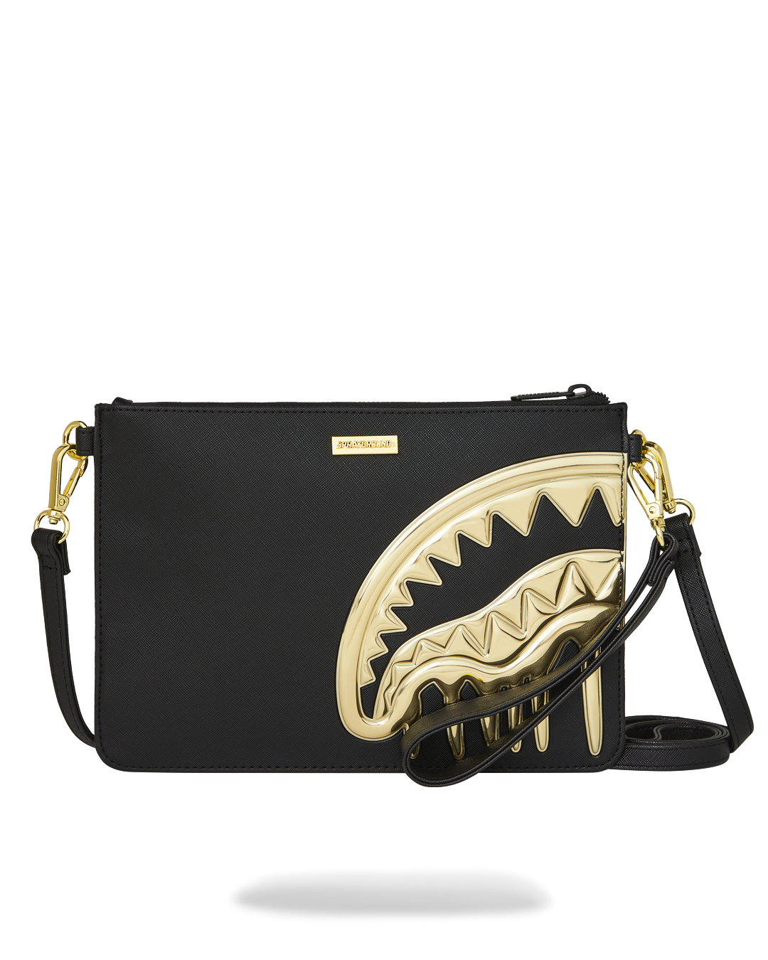 Limited Edition GOLDHEART SHARK DRIP CROSSOVER CLUTCH