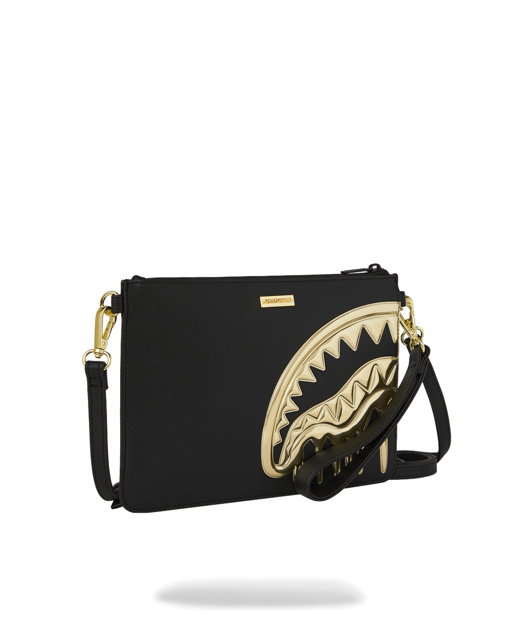 Limited Edition GOLDHEART SHARK DRIP CROSSOVER CLUTCH