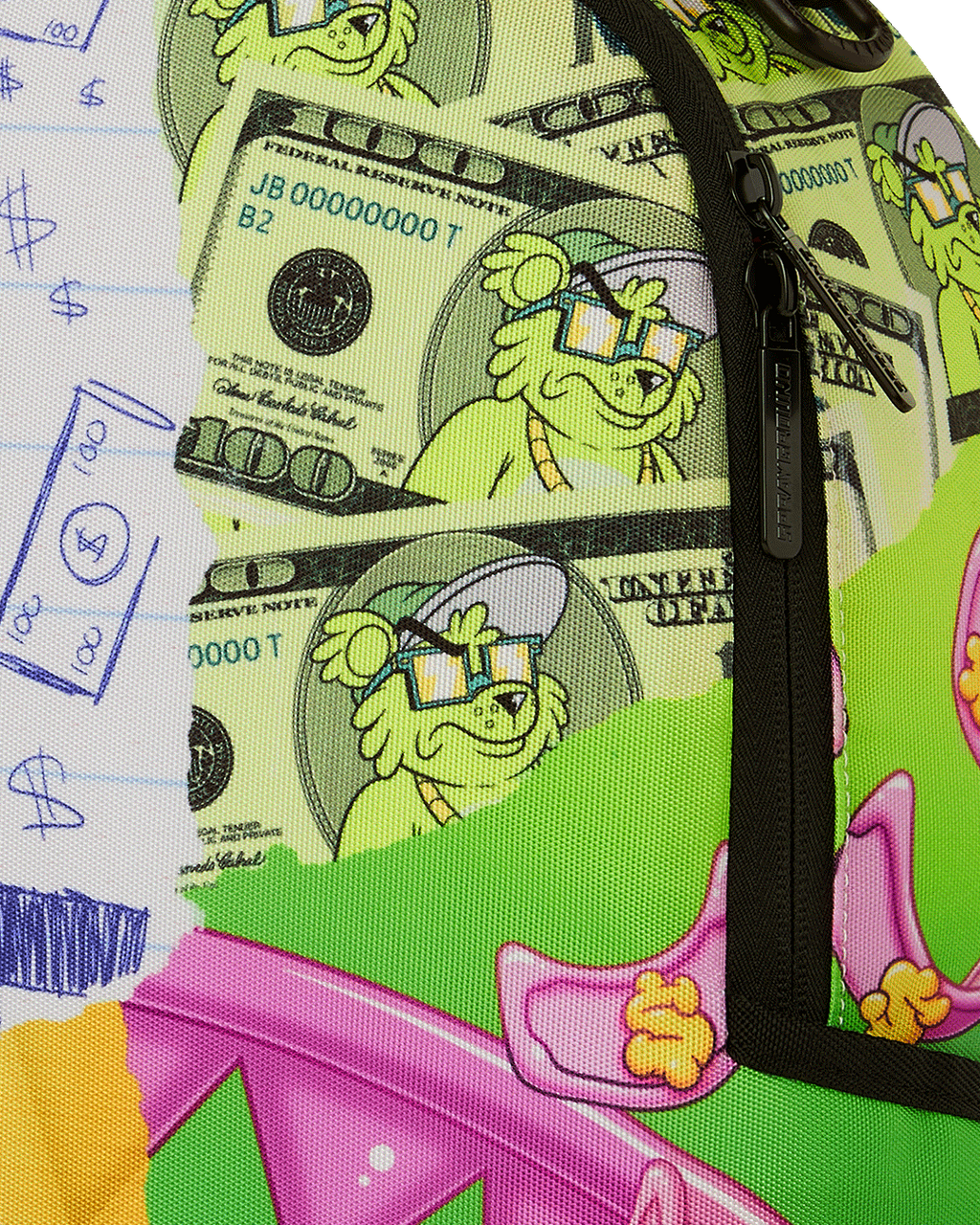 Limited Edition MEAN MONEY COLLAGE BACKPACK