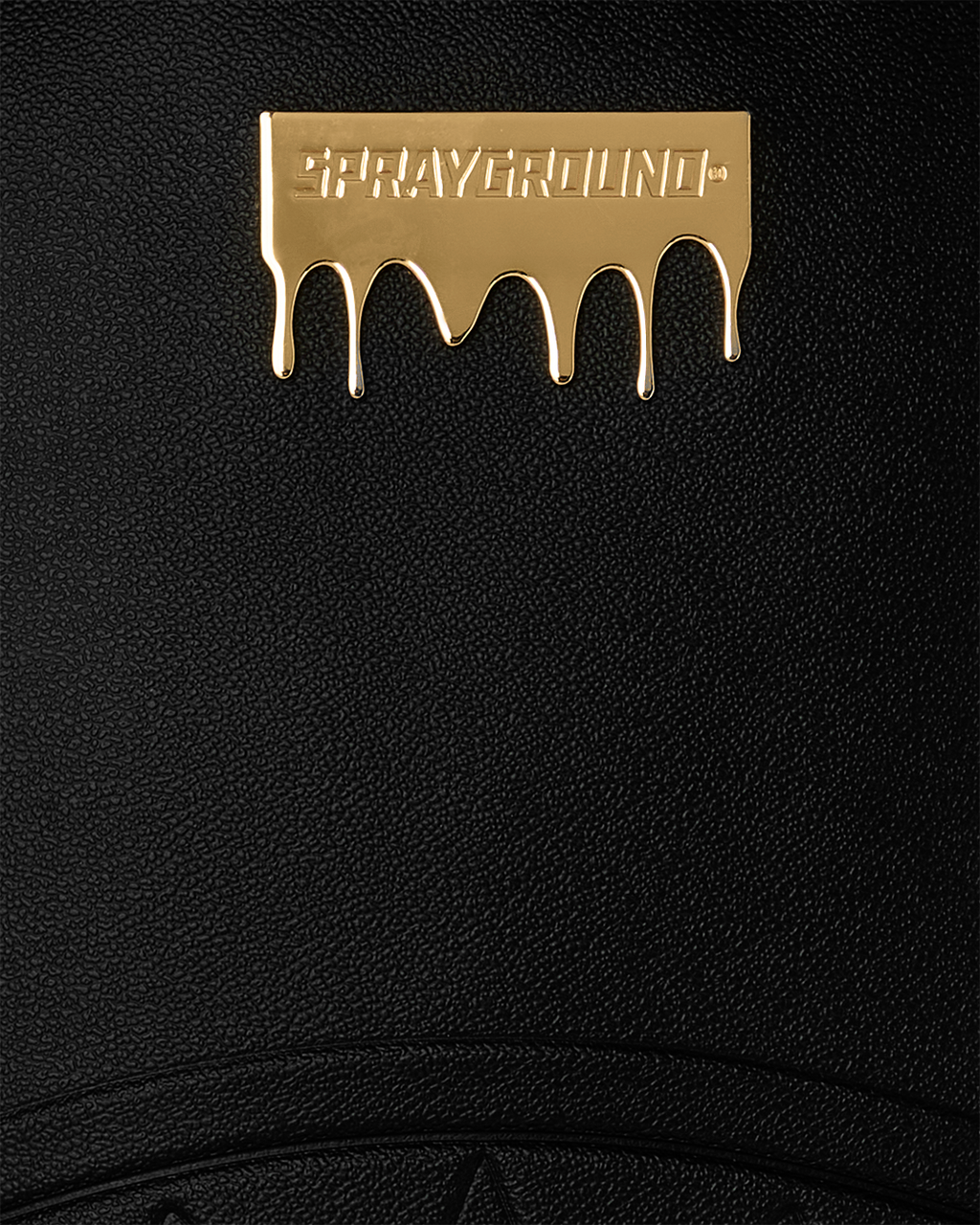 Limited Edition GOLD BRICK DRIP BLACK BACKPACK