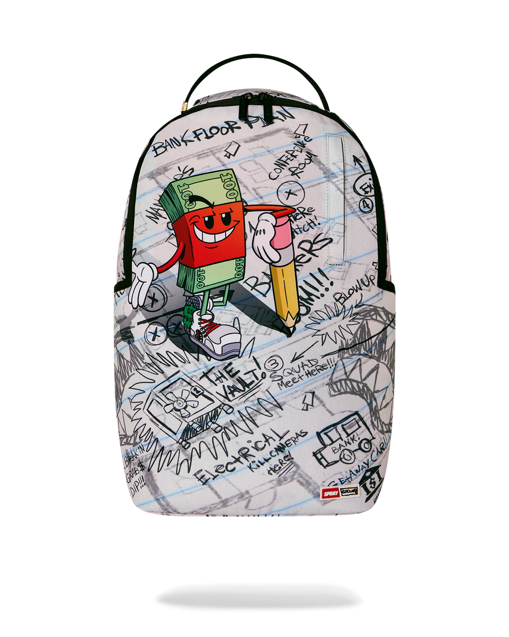 Limited Edition MONEY BOY SCHEMATICS BACKPACK
