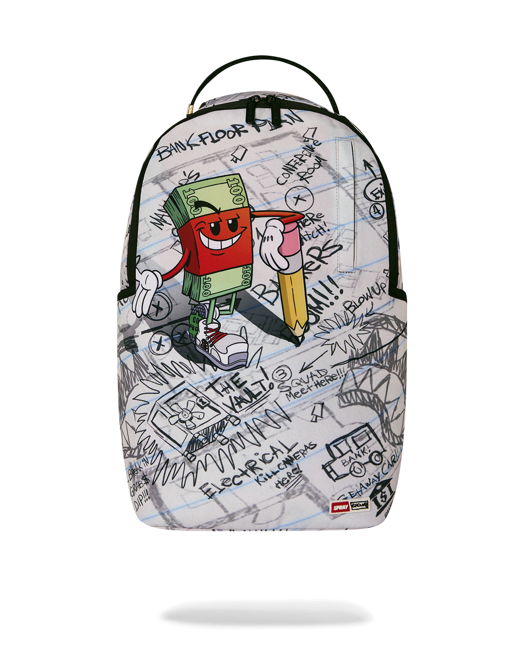 Limited Edition MONEY BOY SCHEMATICS BACKPACK