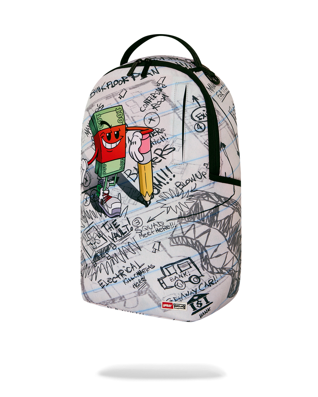Limited Edition MONEY BOY SCHEMATICS BACKPACK
