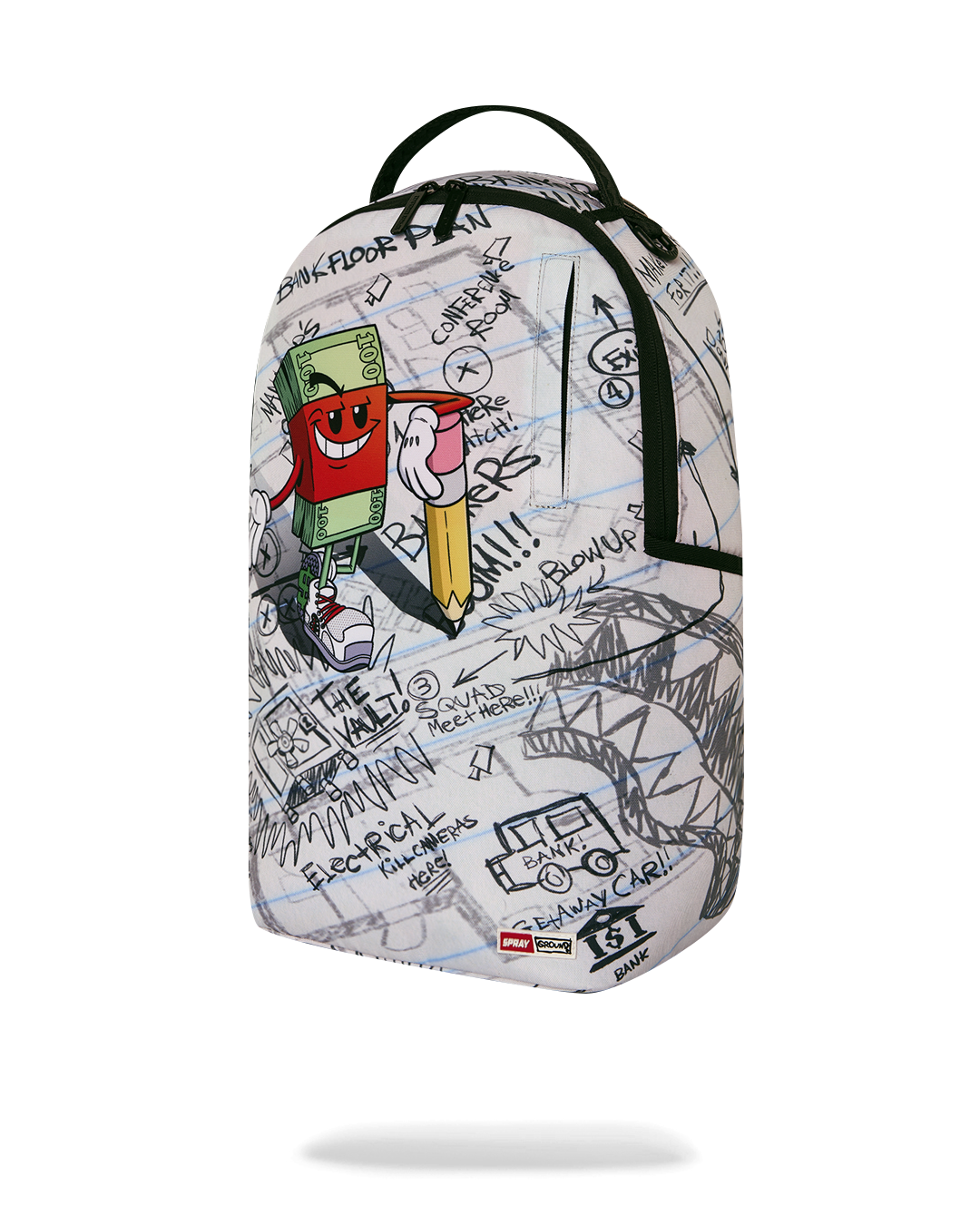 Limited Edition MONEY BOY SCHEMATICS BACKPACK
