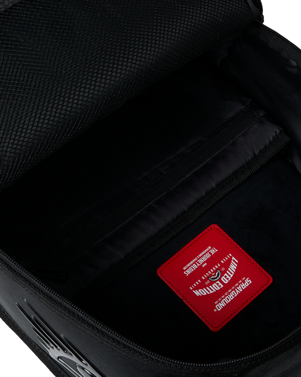 Limited Edition GLOSSY BOSSY - BLK METALLIC BACKPACK