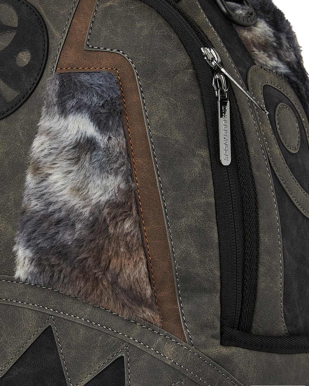 Limited Edition FOUNDATION DAYS FUR COAT SHARK BACKPACK