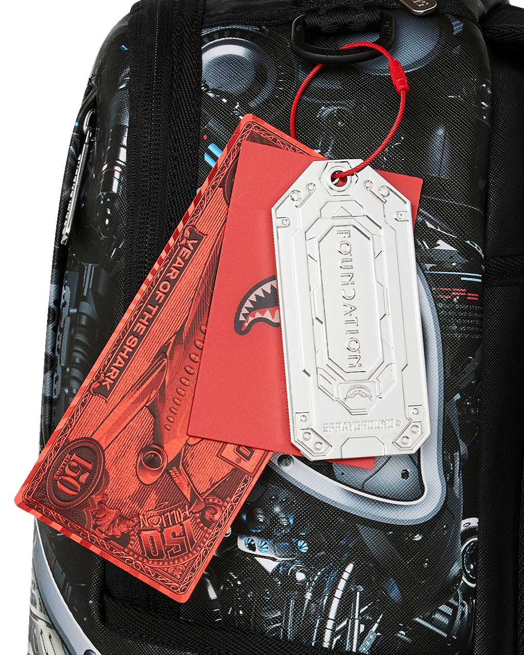 Limited Edition FOUNDATION LADY DEMERZEL ROBOTIC SHARK BACKPACK