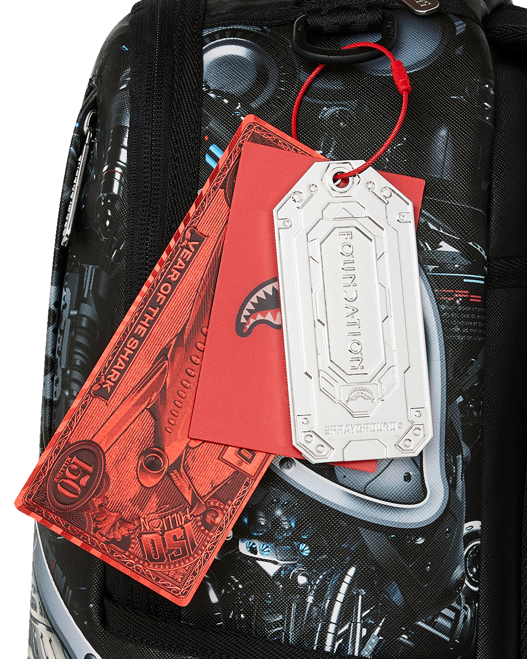 Limited Edition FOUNDATION LADY DEMERZEL ROBOTIC SHARK BACKPACK
