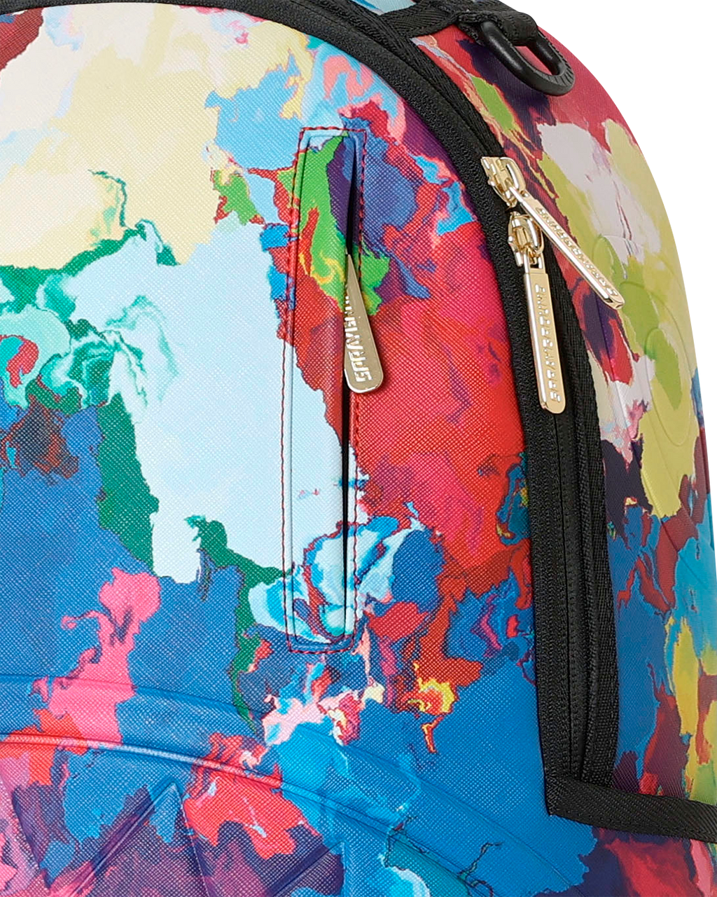 Limited Edition COLLABORATION HIDEKI SAIJO ABSTRACT FLOW BACKPACK