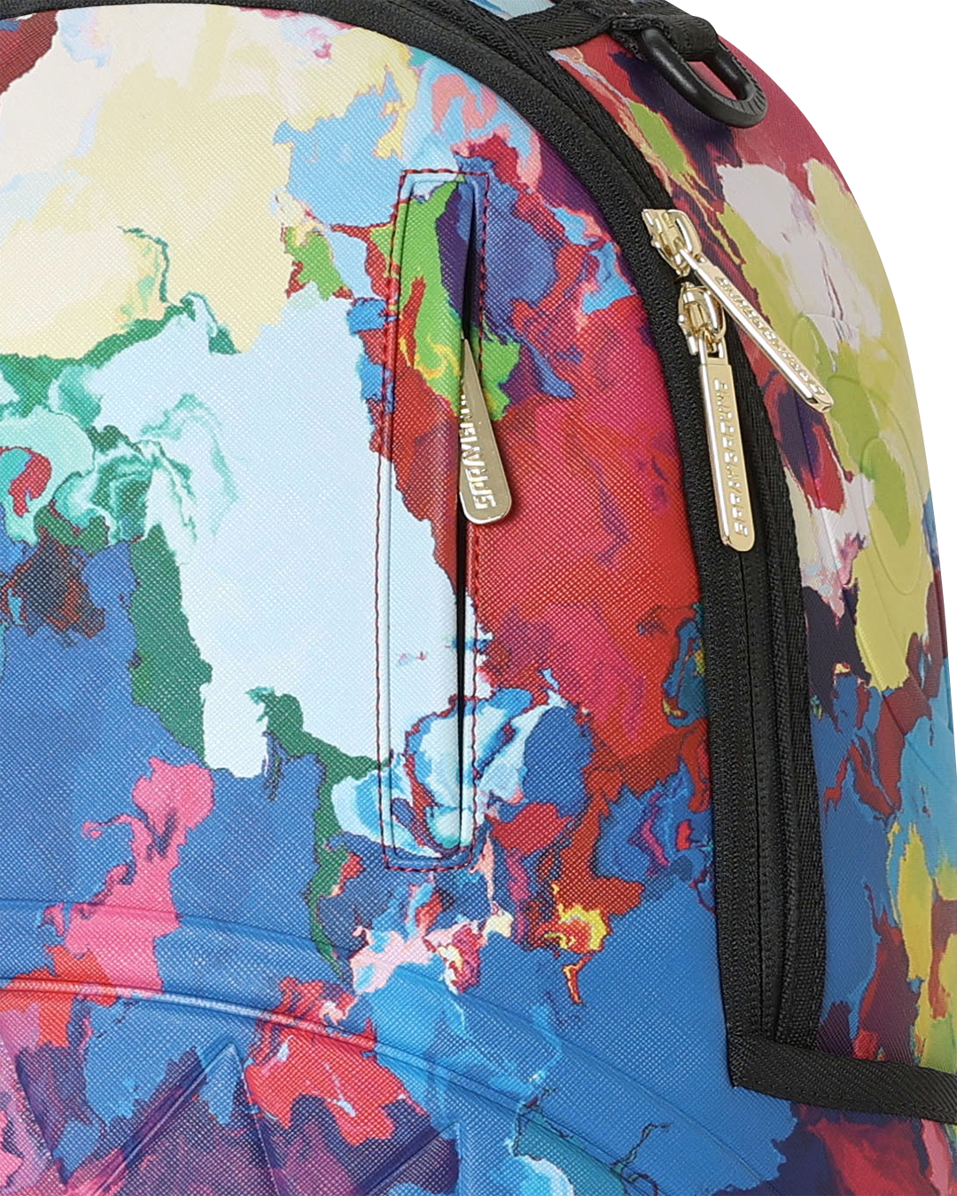 Limited Edition COLLABORATION HIDEKI SAIJO ABSTRACT FLOW BACKPACK