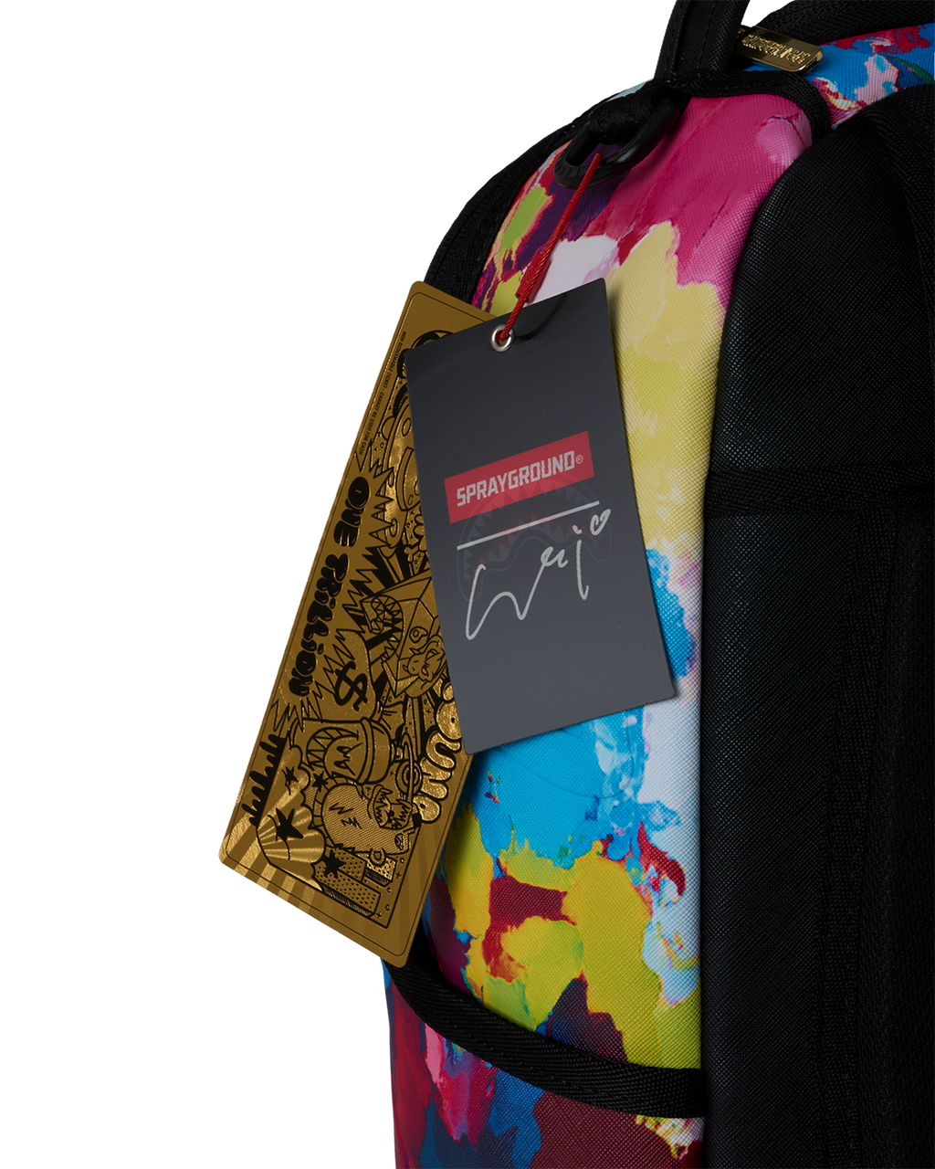 Limited Edition COLLABORATION HIDEKI SAIJO ABSTRACT FLOW BACKPACK
