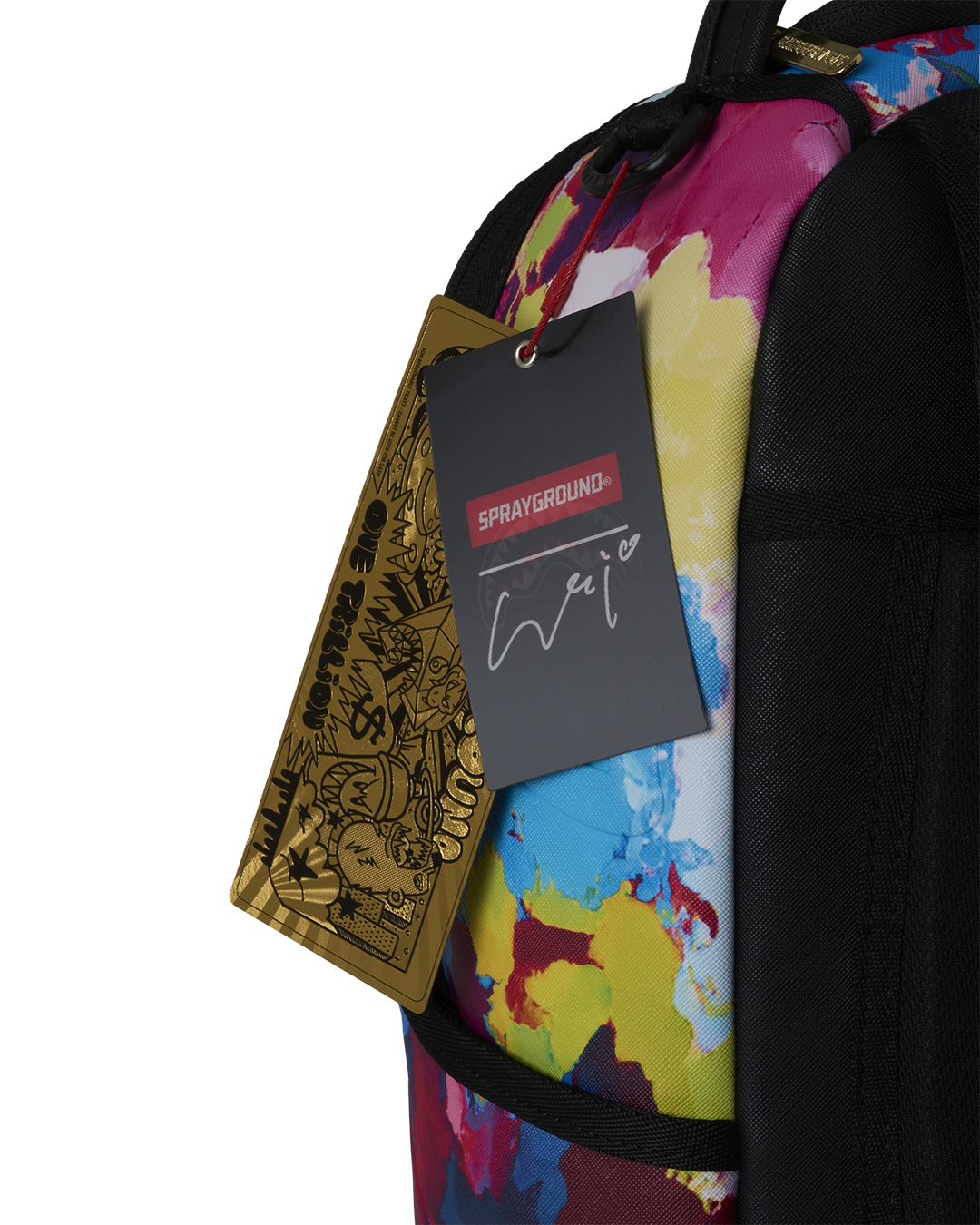 Limited Edition COLLABORATION HIDEKI SAIJO ABSTRACT FLOW BACKPACK