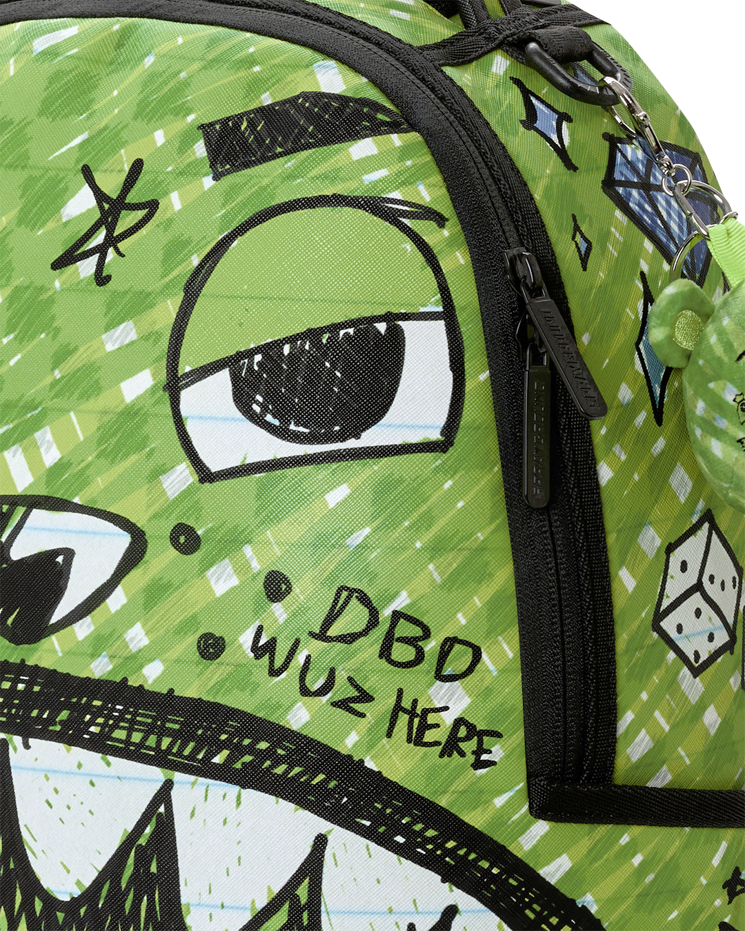 Limited Edition MONEYBEAR CHOMP & KEYCHAIN BACKPACK