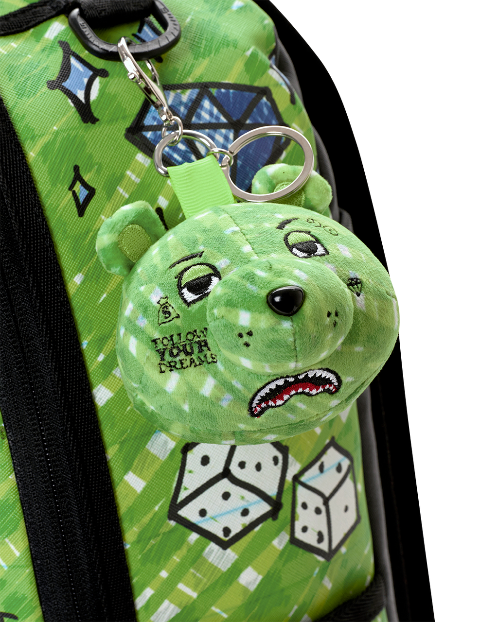 Limited Edition MONEYBEAR CHOMP & KEYCHAIN BACKPACK