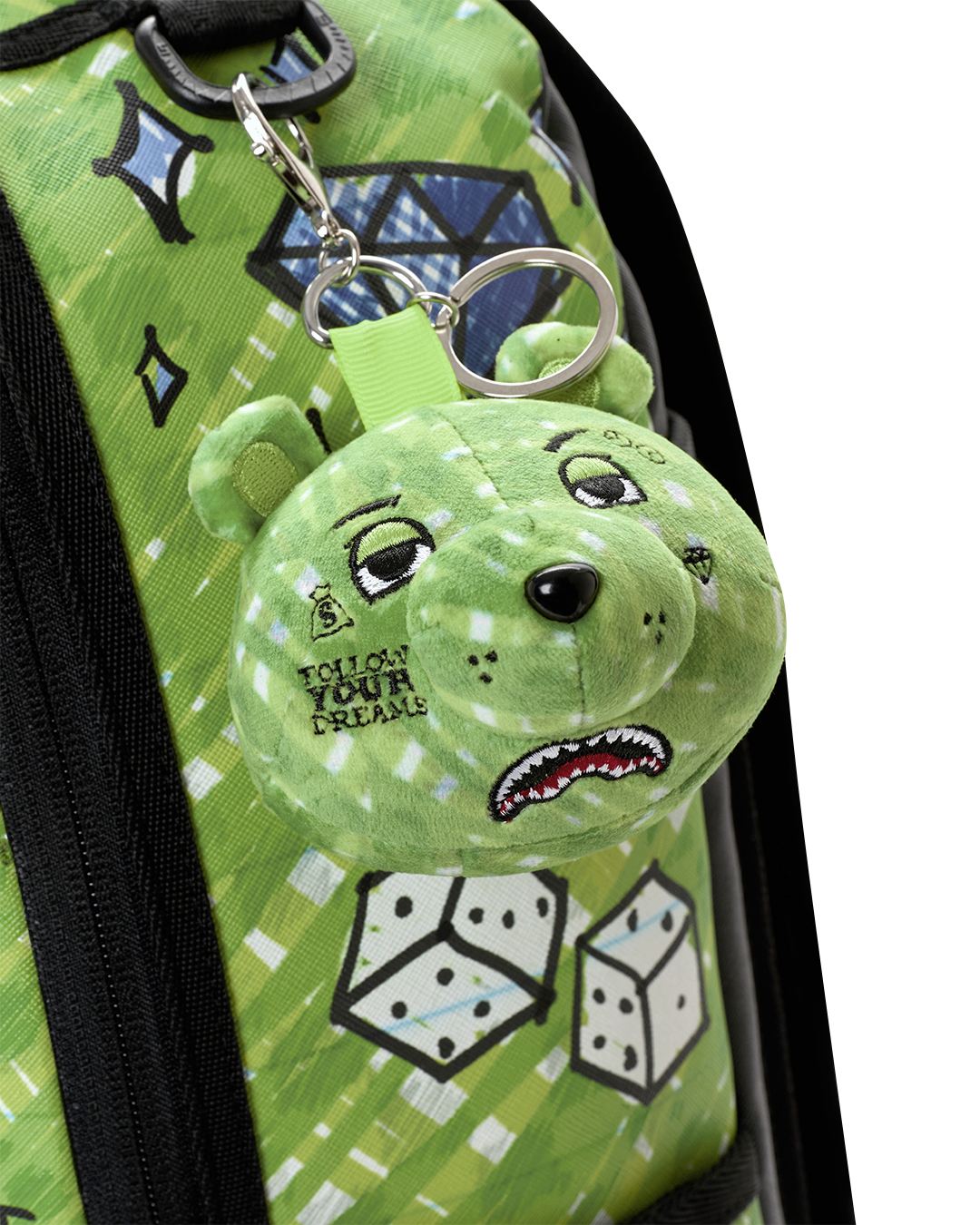Limited Edition MONEYBEAR CHOMP & KEYCHAIN BACKPACK