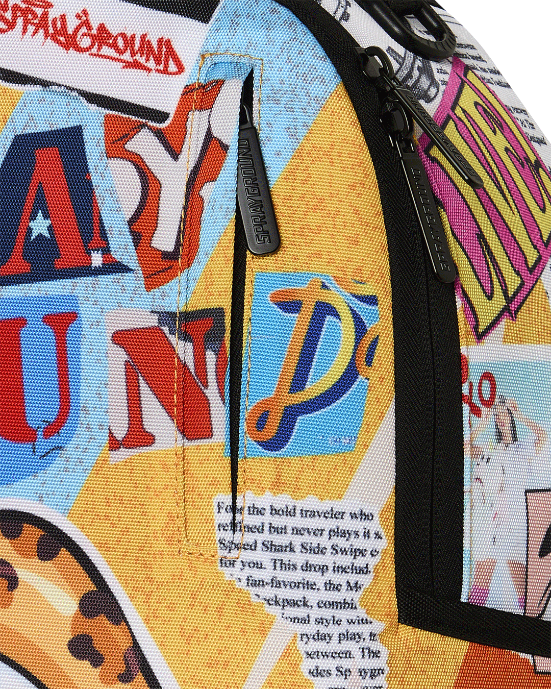 Limited Edition COLLAGE OF FUN BACKPACK